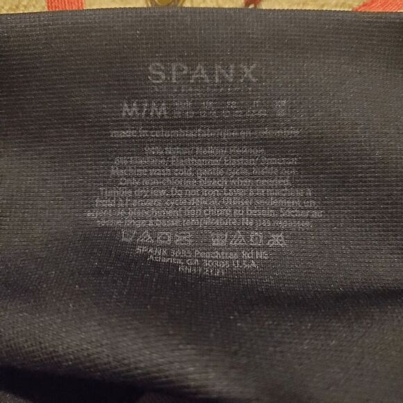 Spanx Women's Look At Me Now Seamless Pull-on Moto Leggings Indigo Sky Medium - Picture 3 of 4